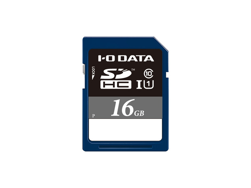 UHS-I UHS スピードクラス1対応 SDHCカード 16GB