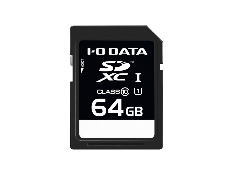 UHS-I UHS スピードクラス1対応 SDメモリーカード 64GB