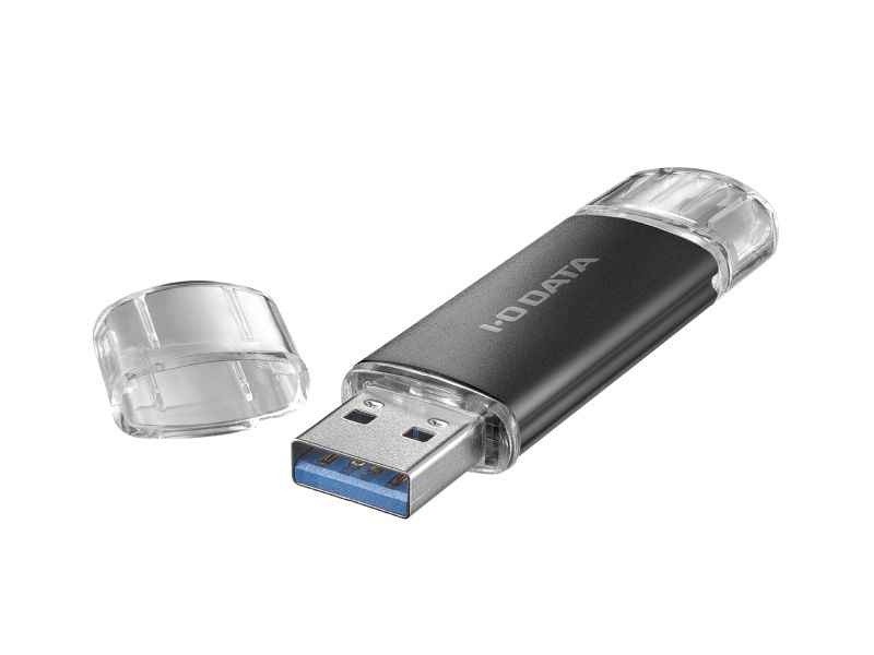 USB-A＆USB-C搭載USBメモリー（USB3.2 Gen1） 16GB ブラック