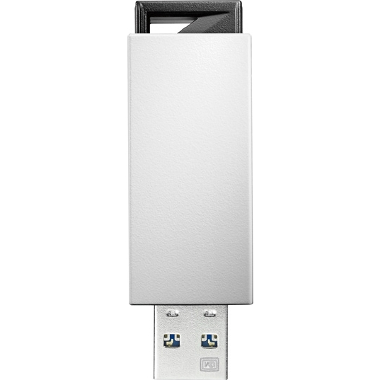 USB3.0/2.0対応 ノック式USBメモリー 32GB ホワイト
