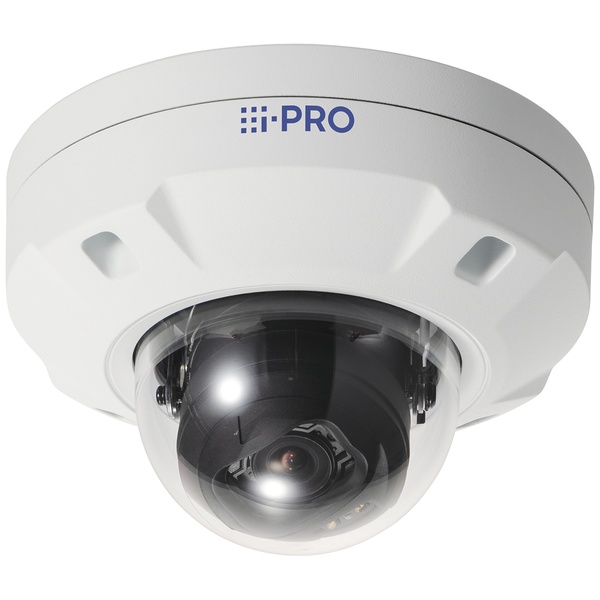 屋外2MP ドームAIカメラ：IR LED