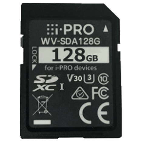 i-PRO機器専用SDXCメモリーカード（128GB）