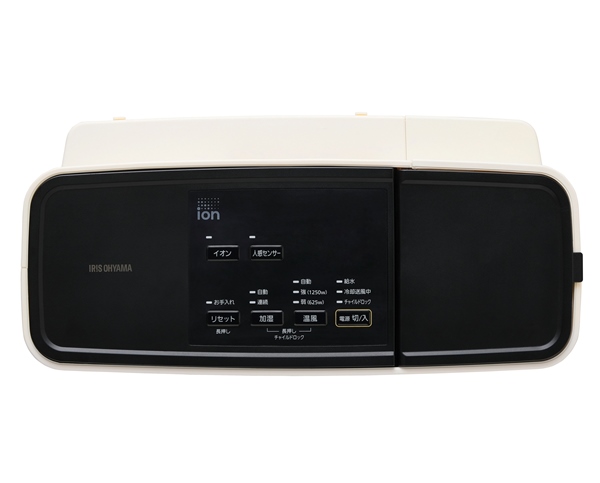 大風量加湿セラミックファンヒーター ホワイト