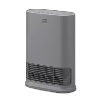 大風量セラミックファンヒーター Wセンサー付 グレー