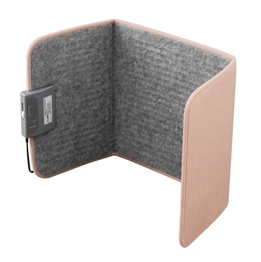 デスクパネルヒーター アプリコットピンク