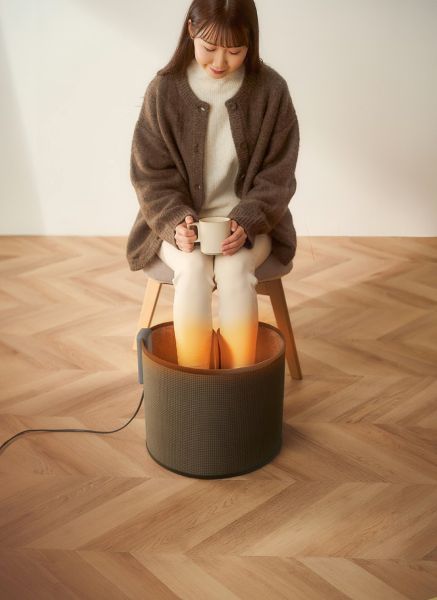 ぐるポカ パネルヒーター ダークブラウン