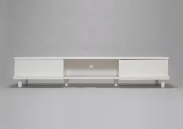 AVボード ボックスタイプ 幅約150cm オフホワイト