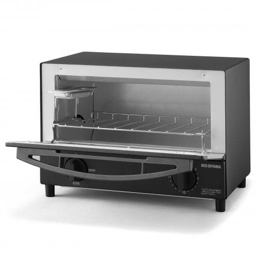 スチームオーブントースター 2枚焼き ブラック