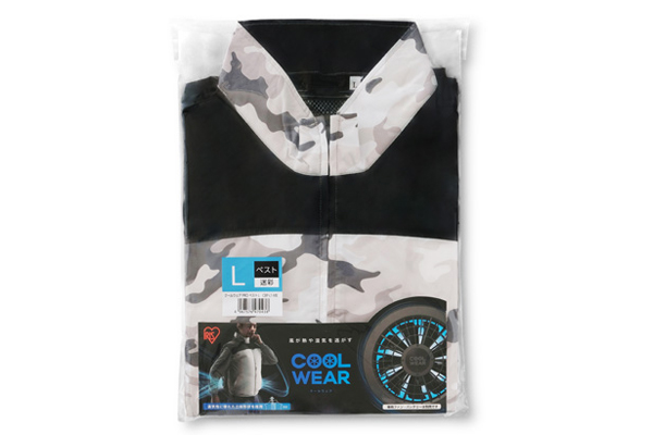 クールウェアPRO ベストL 迷彩