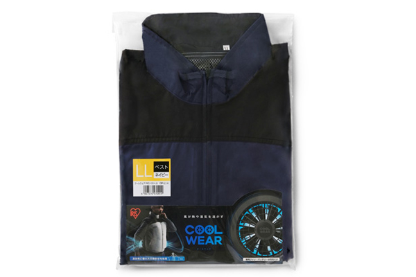 クールウェアPRO ベストLL ネイビー