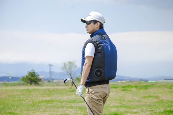 クールウェアPRO ベストLL ネイビー