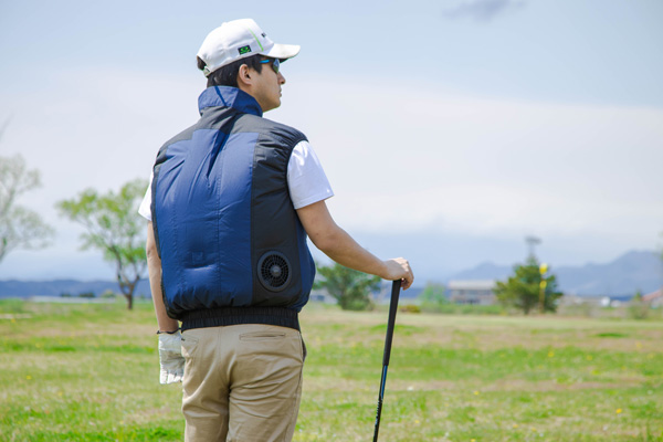 クールウェアPRO ベストM ネイビー