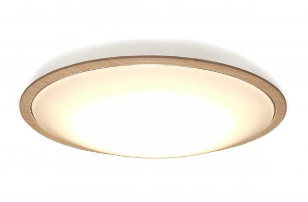 LEDシーリングライト 5.11 音声操作 ウッドフレーム6畳調色 ナチュラル