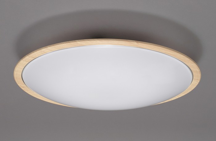 LEDシーリングライト メタルサーキットシリーズ ウッドフレーム8畳調色