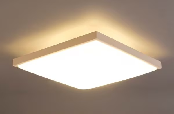 LEDシーリングライト 和風角形 8畳 調光調色