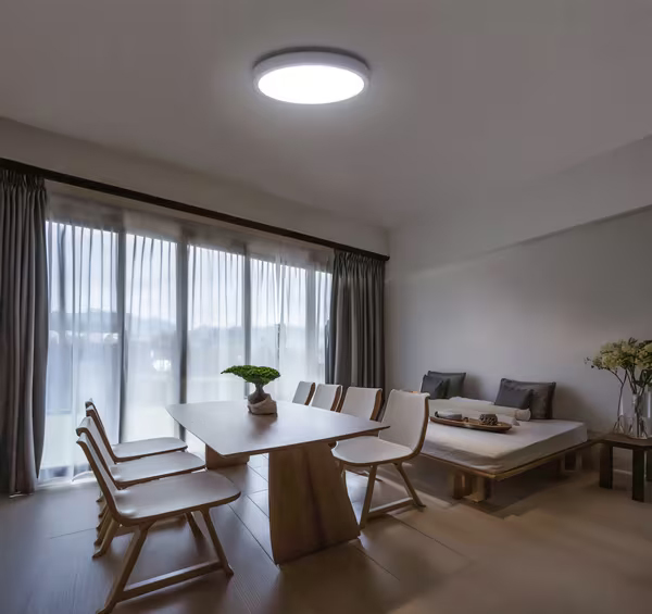 LEDシーリングライト パネルライトフラット 8畳 調光調色