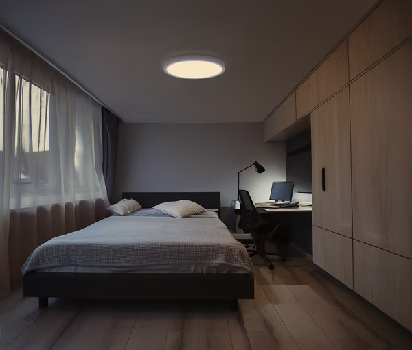 LEDシーリングライト パネルライトフラット 8畳 調光調色