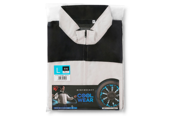 クールウェアPRO 長袖L グレー