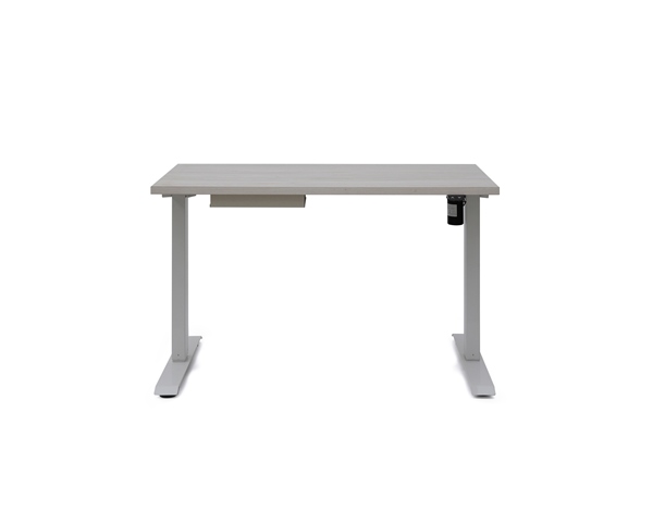 電動昇降テーブル ホワイト