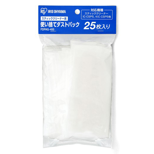 クリーナー用使い捨てダストパック