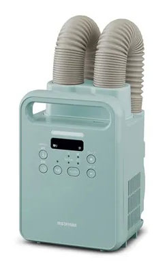 ふとん乾燥機 カラリエ Colors ツインノズル グリーン