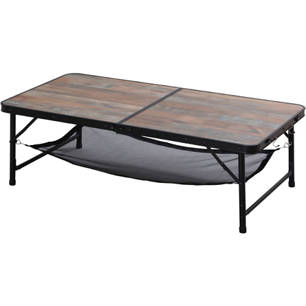 フォールディングテーブル ブラウン