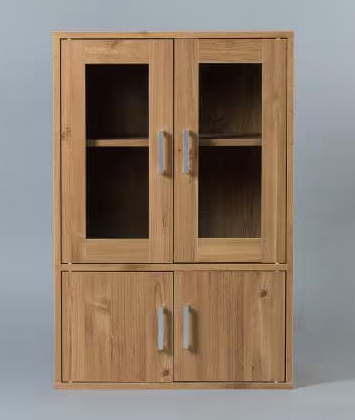 ガラスキャビネット ナチュラル