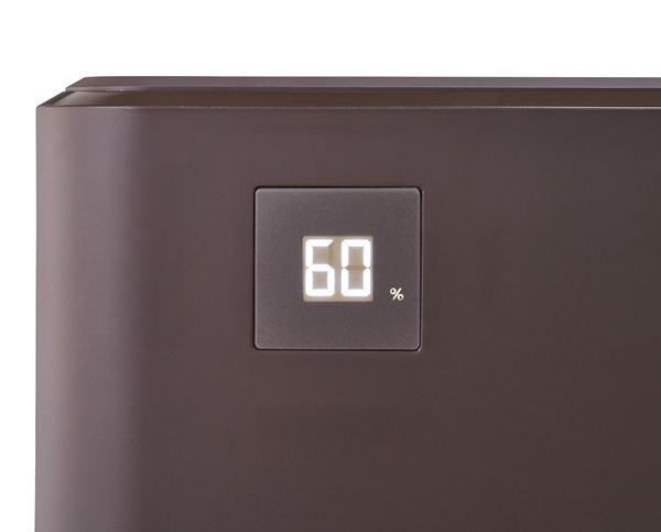 気化ハイブリッド式加湿器 700ml ブラウン