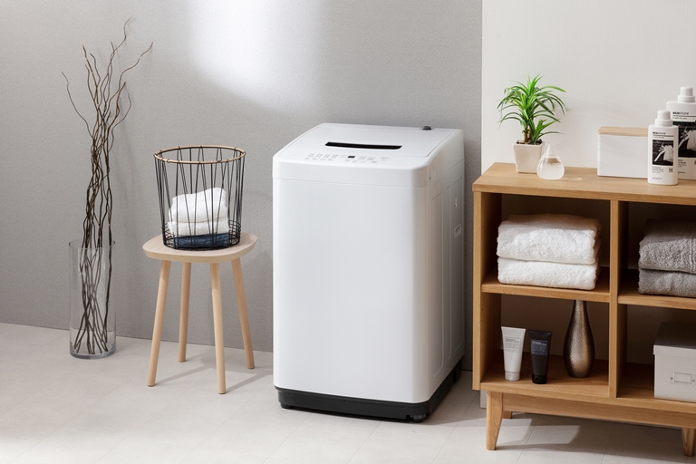 全自動洗濯機 4.5kg ホワイト