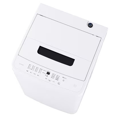 全自動洗濯機 6.0kg ホワイト