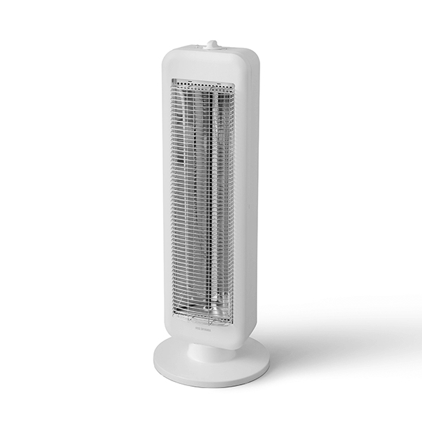 遠赤外線電気ストーブ 縦型首振り ブラックコートヒーター