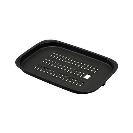 網焼き風ホットプレート 2枚プレート ブラック