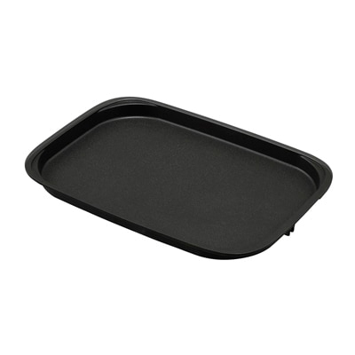 網焼き風ホットプレート 2枚プレート ブラック