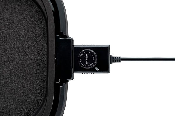 網焼き風ホットプレート 3枚プレート ブラック