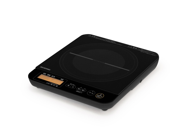 IHコンロ 1400W 液晶付き ブラック