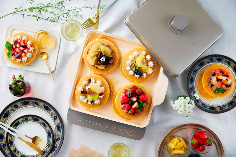 IH専用平面プレート ブラウン