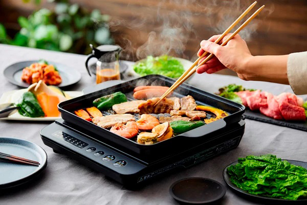 IH専用焼肉プレート ブラック