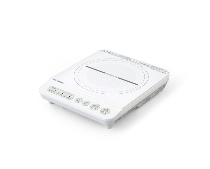 IHコンロ 1000W ホワイト
