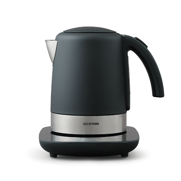 デザインケトル 温度調節付 ブラック