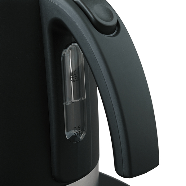 デザインケトル 温度調節付 ブラック