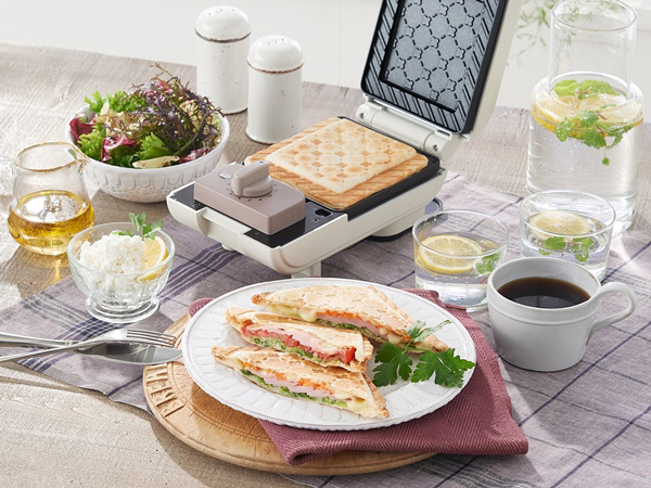 マルチサンドメーカー シングルサイズ ホワイト