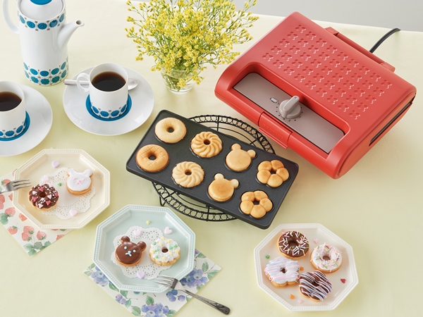 マルチサンドメーカー ダブルサイズ レッド