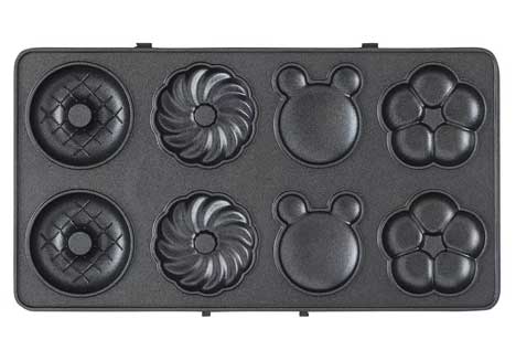 マルチサンドメーカー用ドーナツプレート ダブルサイズ