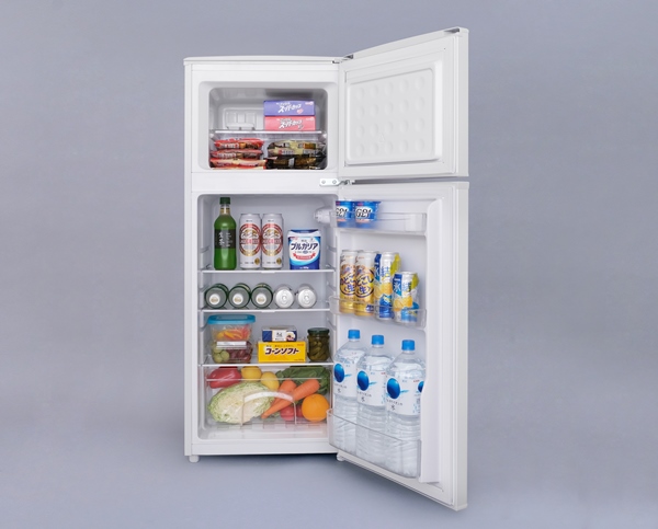 冷凍冷蔵庫 118L ホワイト