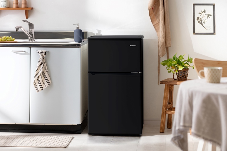 冷凍冷蔵庫 90L ブラック