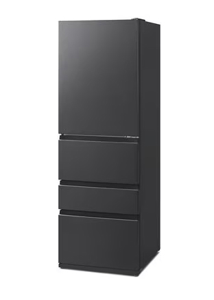 冷凍冷蔵庫 371L ブラック