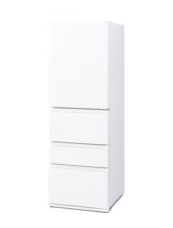 冷凍冷蔵庫 371L ホワイト