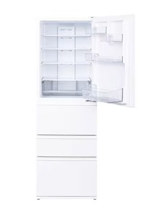冷凍冷蔵庫 371L ホワイト