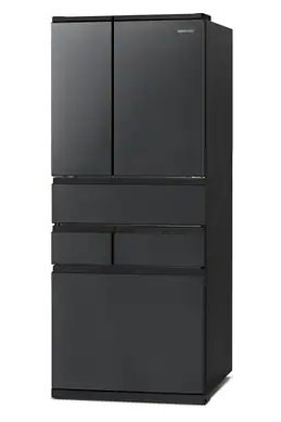 大型冷凍冷蔵庫 453L ブラック