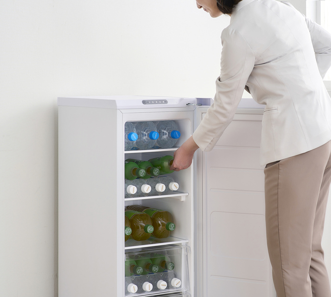 冷蔵庫 80L ホワイト